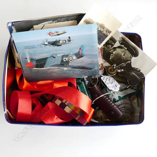 TIN ASST. REPRO MILTARY PCES; POSTCARDS