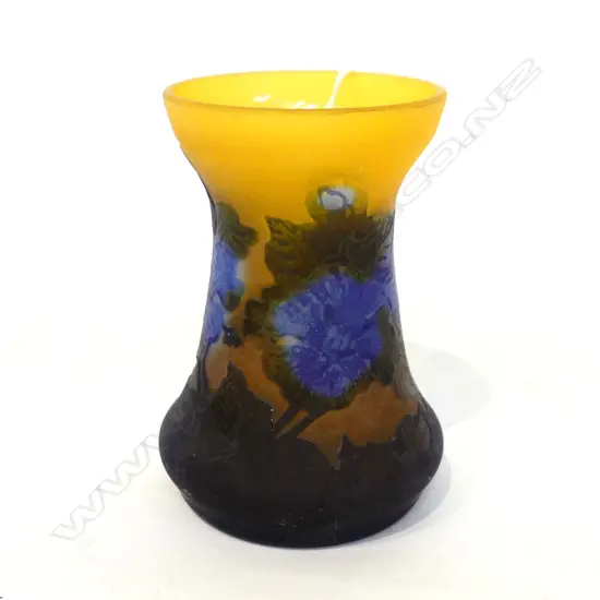 COPY GALLE DESIGN GLASS VASE H. 110mm