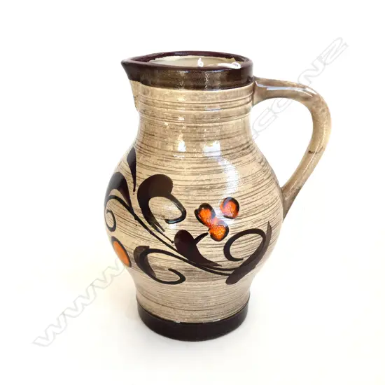 GERMAN MID CENTURY JUG, NUMBER 180 H. 235mm