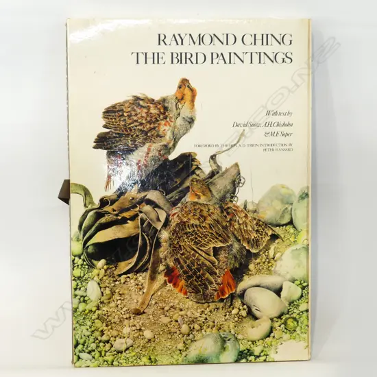 LG CASED BOOK; RAYMOND CHING: THE BIRD PAINTINGS 490x340mm