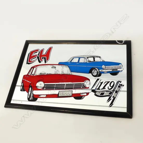 VINTAGE EH HOLDEN BAR MIRROR