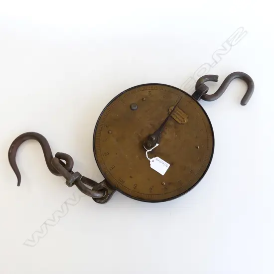 SALTER SPRING BALANCE 200lb 235mm dia