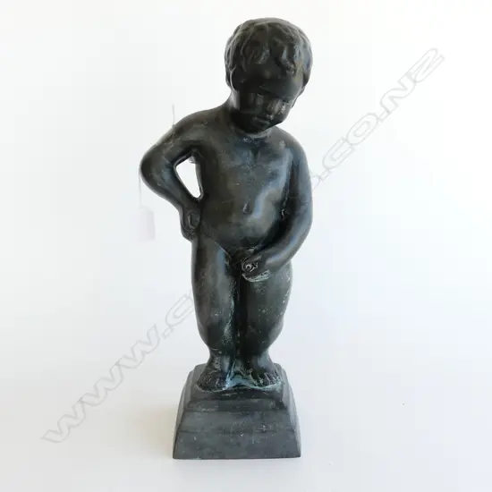 BRONZE FOUNTAIN HEAD AFTER MANNEKEN PIS H.420mm