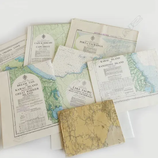 ASST. NZ MARINE MAPS
