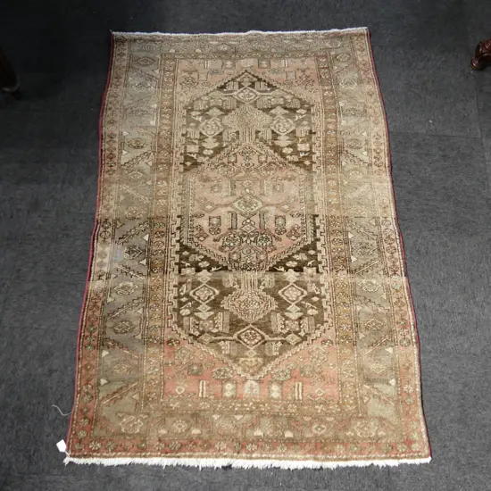 HAND KNOTTED WOOL PILE RUG 2000x1320mm