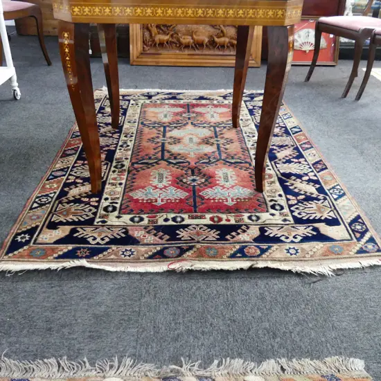 TURKISH DOSEMEALTI RUG, 1680 X 1220MM (WITH CERT.)