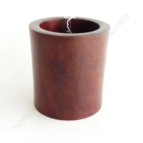 ROSEWOOD BRUSH POT H. 162, DIA 148mm 