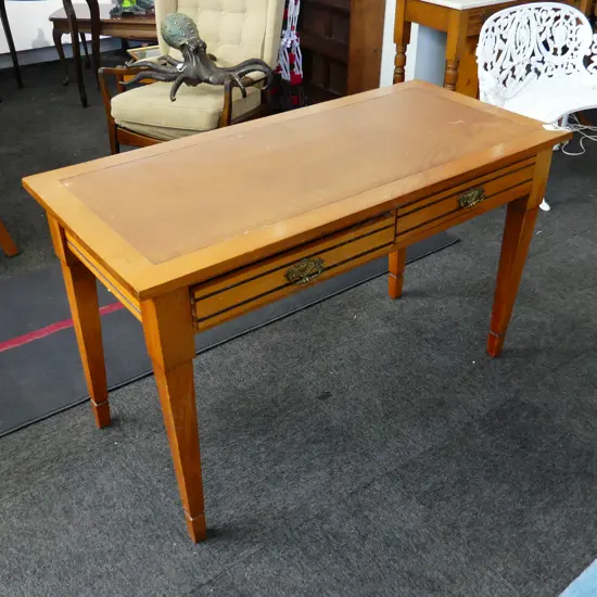 EARLY 20thC DESK 1245x580x755mm