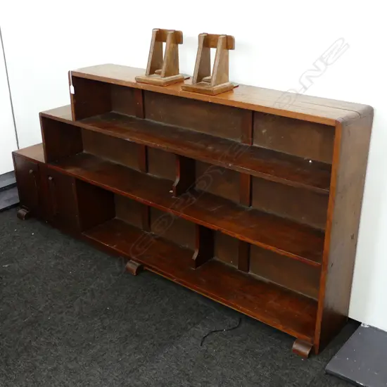 DECO OAK BOOK SHELF 1830x220x860mm