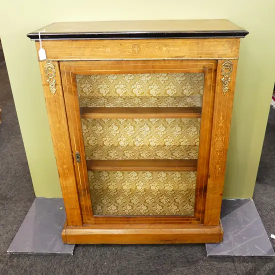 ANTIQUE INLAID PIER CABINET 735x300x935mm