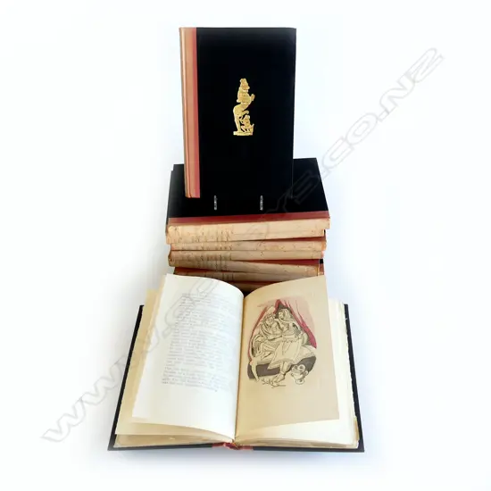 12 BOOKS 'EASTERN LOVE' PUBL. JOHN RODKER LONDON 1927 739/1000 