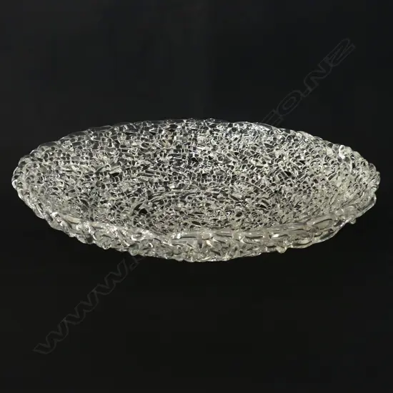 ART GLASS BOWL, DIA 390mm
