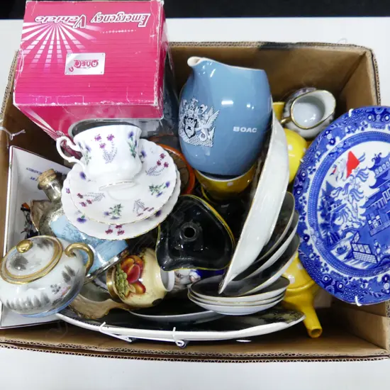 BOX LOT ASST. CHINA ETC