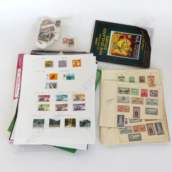 COLLECTION ASST. STAMPS MOSTLY NZ
