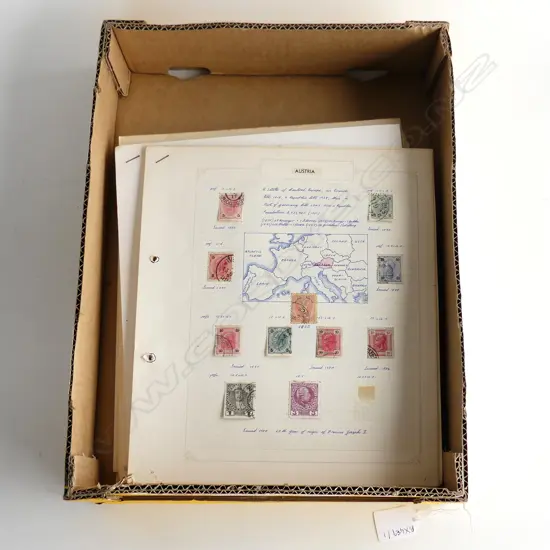 COLLECTION OLDER WORLD STAMPS; MAINLY USED