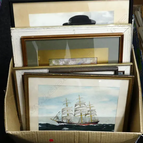 7 ARTWORKS; BOLLARD, PRINCESS MARINA, D. WOODLOCK W/C ETC