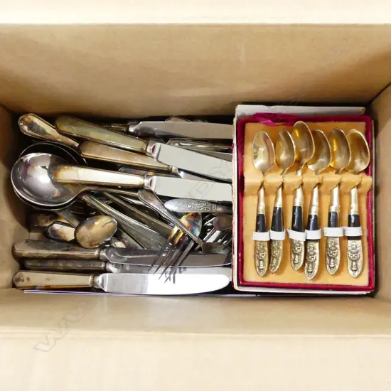BOX LOT ASST. EP CUTLERY