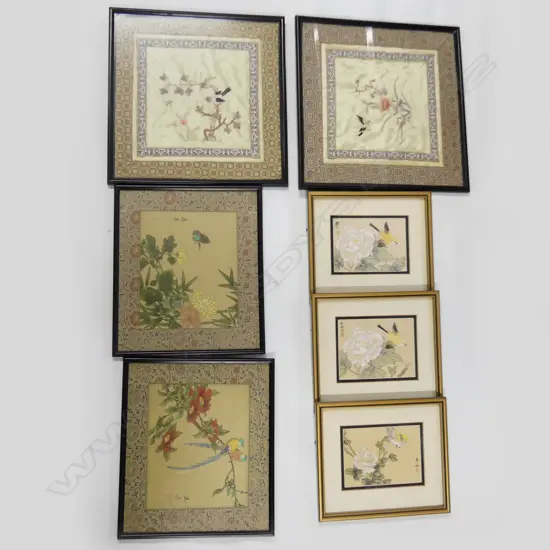 7 ASST. ORIENTAL ARTWORKS