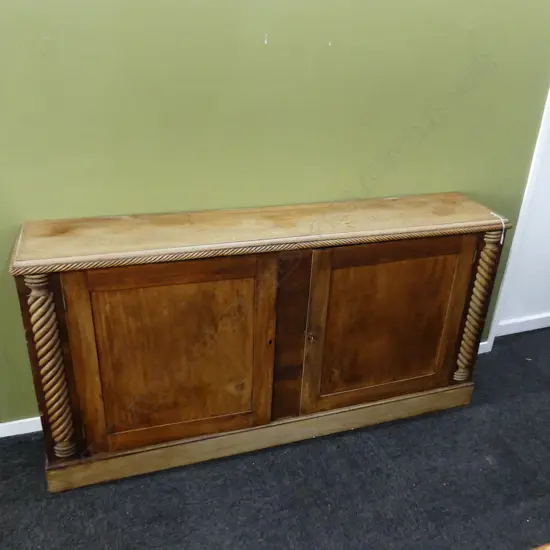 LG OAK CABINET 1730x340x890mm