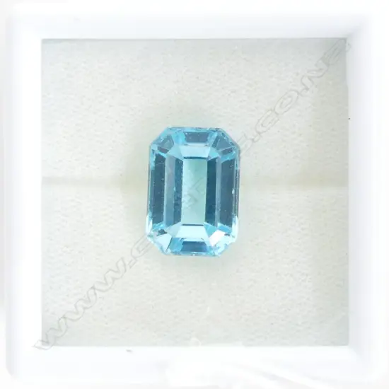 BLUE TOPAZ OCTAGONAL 14X10 10.20CT