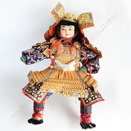LG SEATED TRADITIONAL JAPANESE WARRIOR H. 600mm