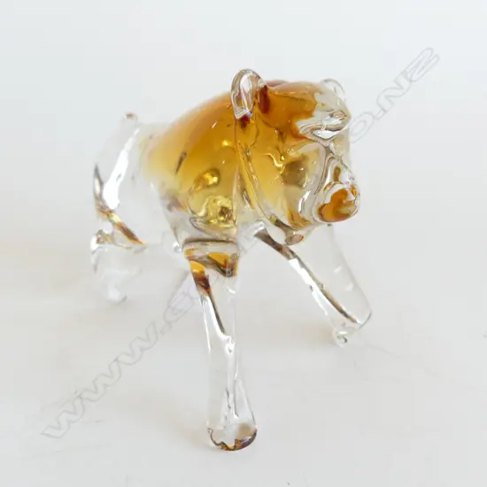 ART GLASS BABBOON L. 130mm