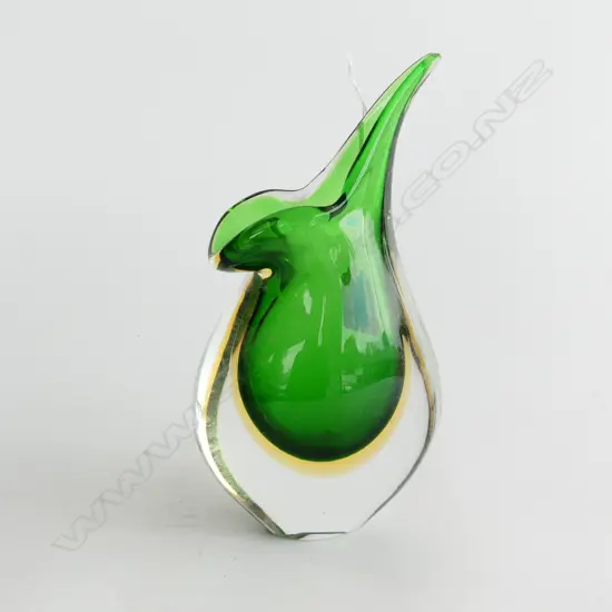 MURANO SOMMERSO GLASS VASE H.235mm