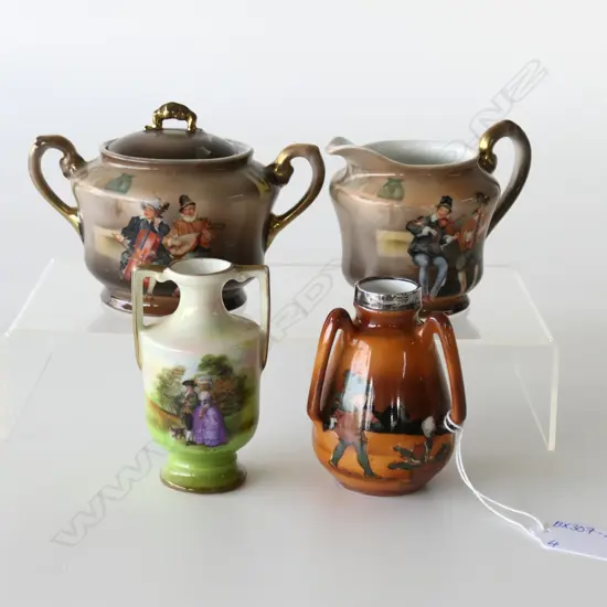 4 PIECES OF ROYAL BAYREUTH.