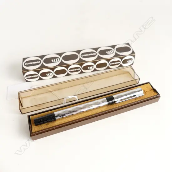 VINTAGE WATERMAN FIBRE NIB PEN IN BOX UNUSED