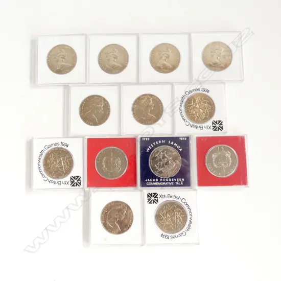 BOX 13 UNC $1 COINS NZ ETC