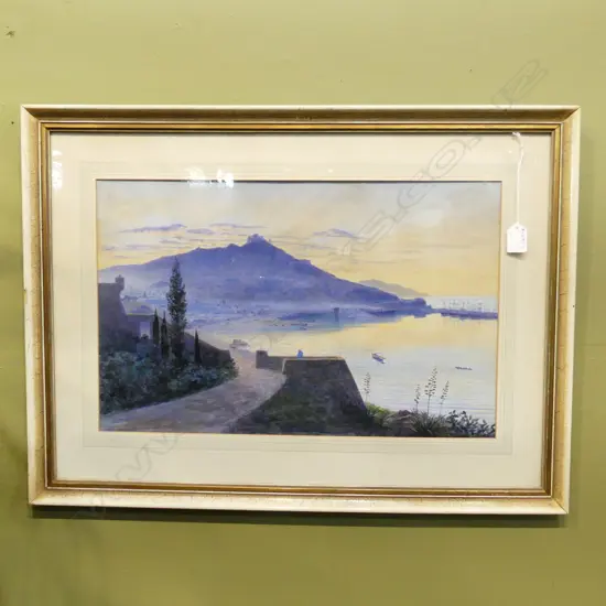 LG SIGNED W/C 'ORAN ALGERIA' 330x520mm