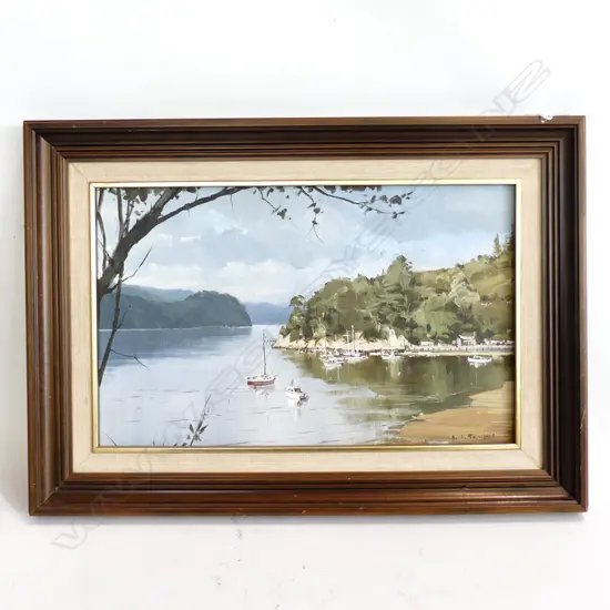 A. A. TAYLOR; COASTAL OIL ON BOARD 230x370mm