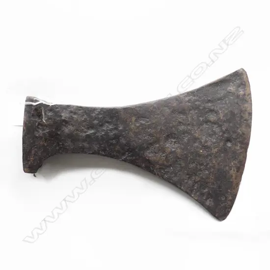 17THC DANISH HAND FORGED WOODSMAN/ FIGHTING  L 320 MM AXEHEAD