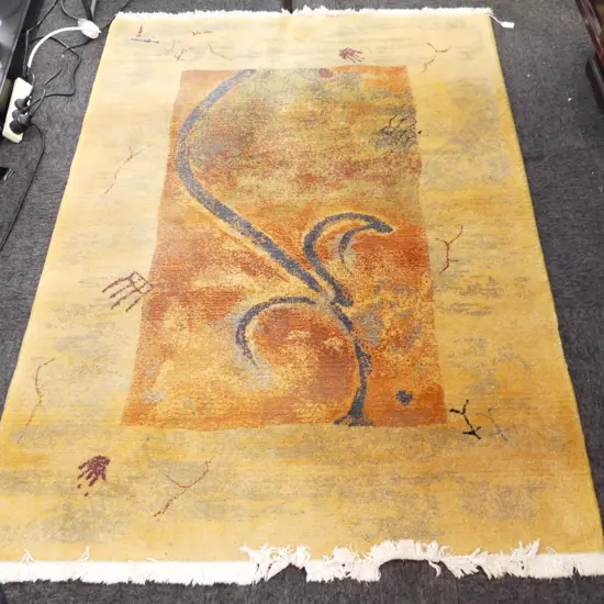 MACHINE KNOTTED WOOL PILE RUG 1660x1180mm