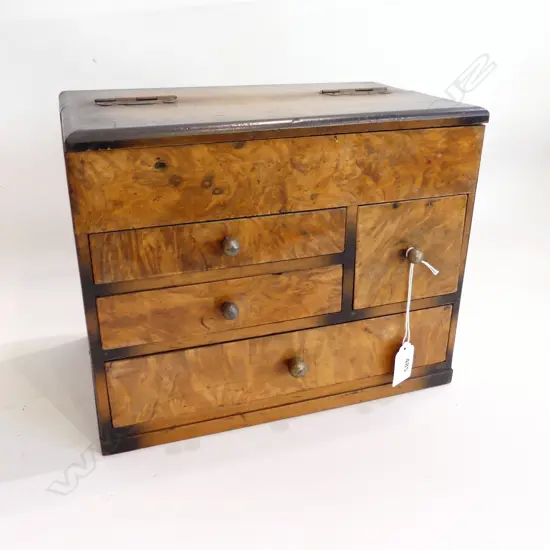 SMALL ORIENTAL SEWING BOX W.290mm