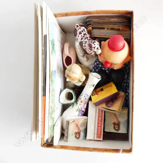 SM BOX RISQUÉ MATCHBOXES & VINTAGE CRUISE SHIP MENUS & OTHER COLLECTABLES