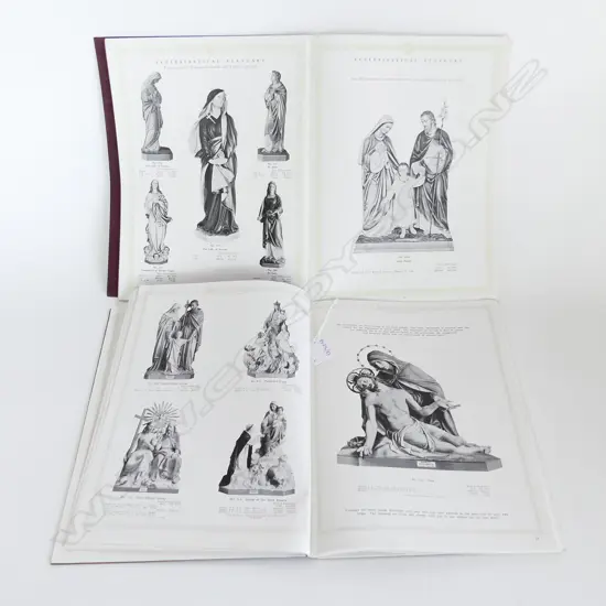 2 VINTAGE CATALOGUES 'CREATIONS IN ECCLESIASTICAL ART' 305x230mm 