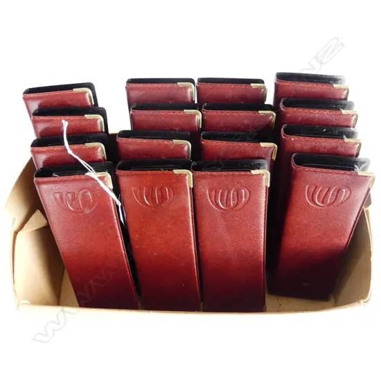 16 VINTAGE WATERMAN PEN CASES C. 1970’S