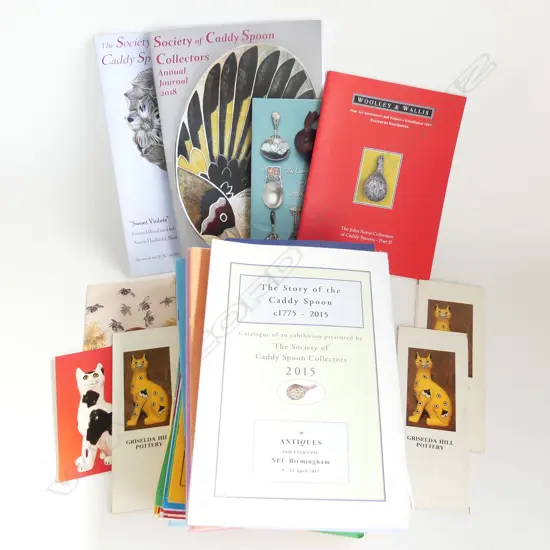 SEL. CADDY SPOON MAGAZINES & REFERENCE BOOKS