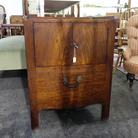 GEORIGAN FLAME MAHOGANY COMMODE 600x470x780mm