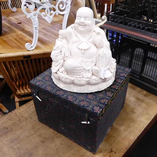 CERAMIC BUDDHA W.240mm, BOXED