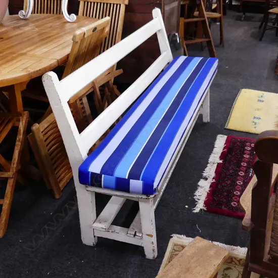 KAURI BENCH SEATS - WHITE