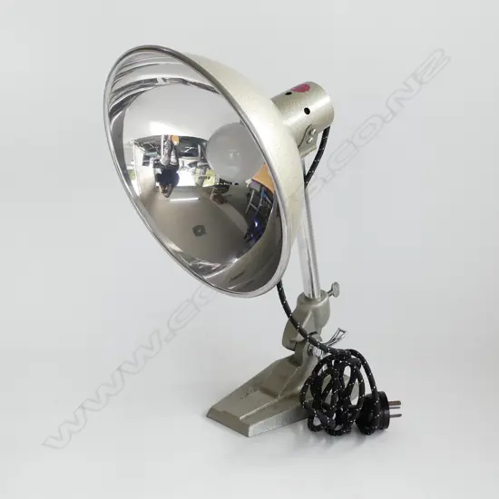 ERGON 'BRITISH MADE' INDUSTRIAL LAMP 270mm dia H.420mm