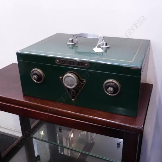 STEEL COMBINATION LOCK CASH BOX UNLOCKED L.350mm