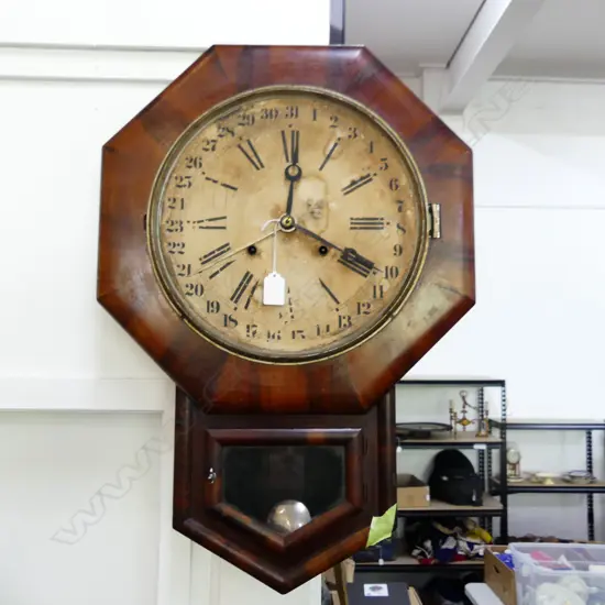 ANTIQUE WALL CLOCK H.630mm