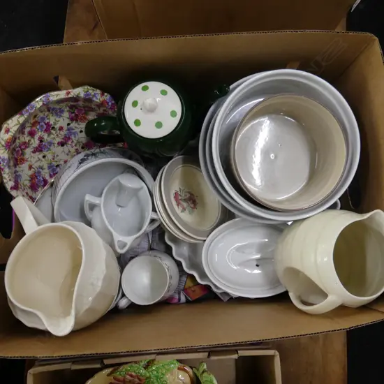 BIG BOX ASST CHINA INCL FRENCH APILCO, ROYAL WINTON ETC..