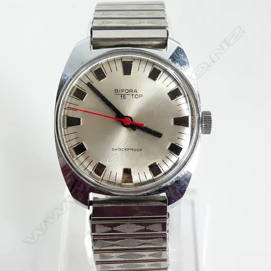 VINTAGE GENTS BIFORA WRIST WATCH