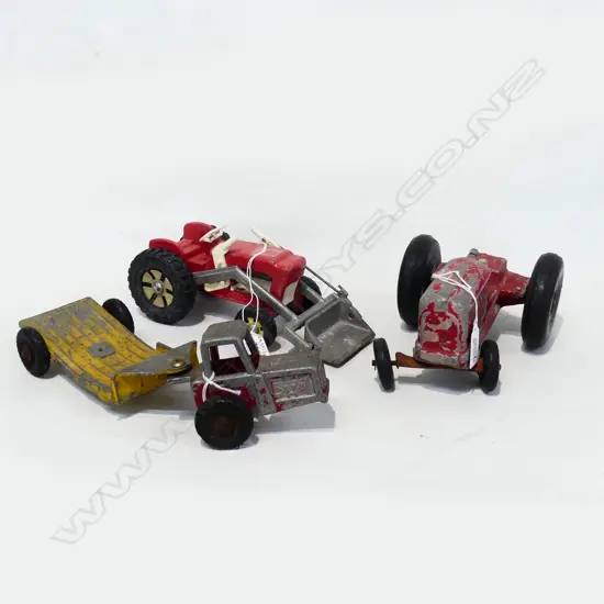 FUNHO2 WHEEL TRACTOR & TRAILER L290MM TRACTOR WITH FRONT END LOADER & TRACTOR L200MM