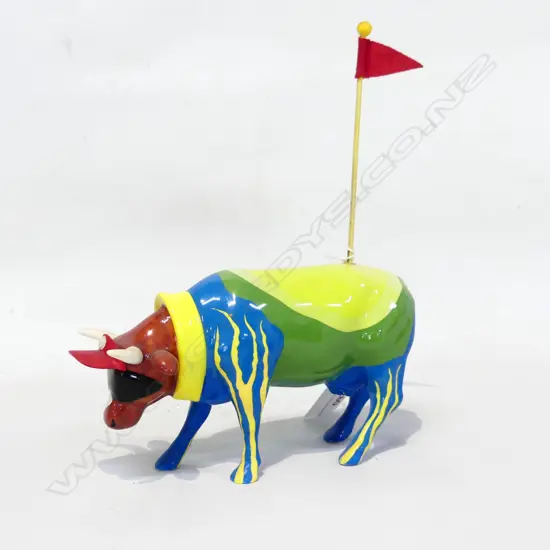 COW PARADE COLLECTABLE COWS " FORCOWDDIE"