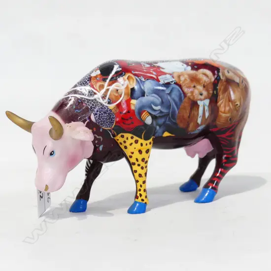 COW PARADE COLLECTABLE COWS "BABE IN TOYLAND"